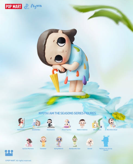 POP MART Nyota I Am the Seasons Series Figures Blind Box