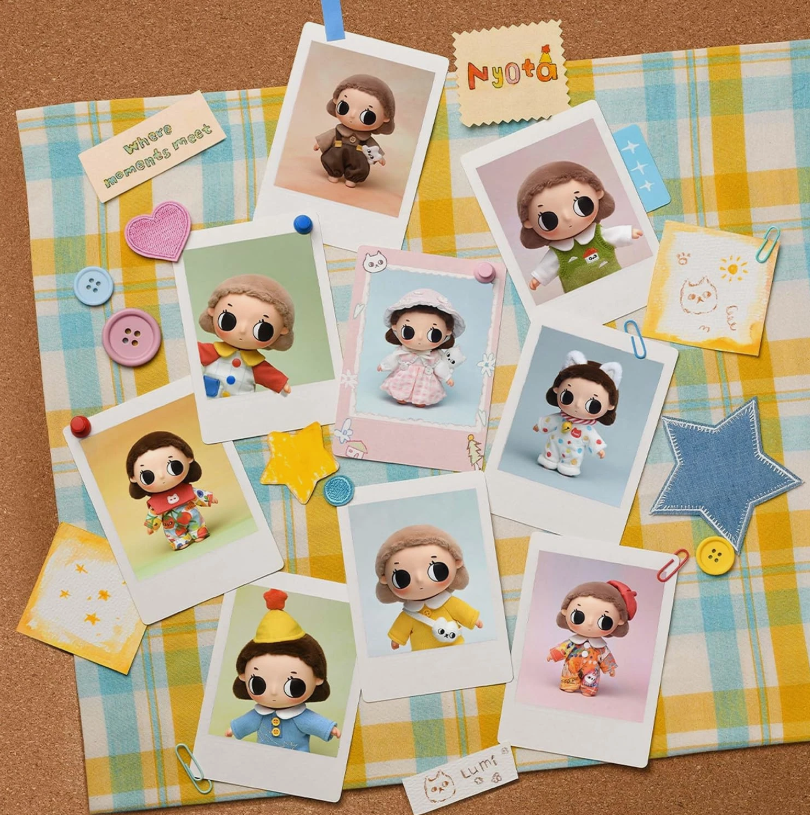 POP MART Nyota Where Moments Meet Series 毛绒挂件盲盒