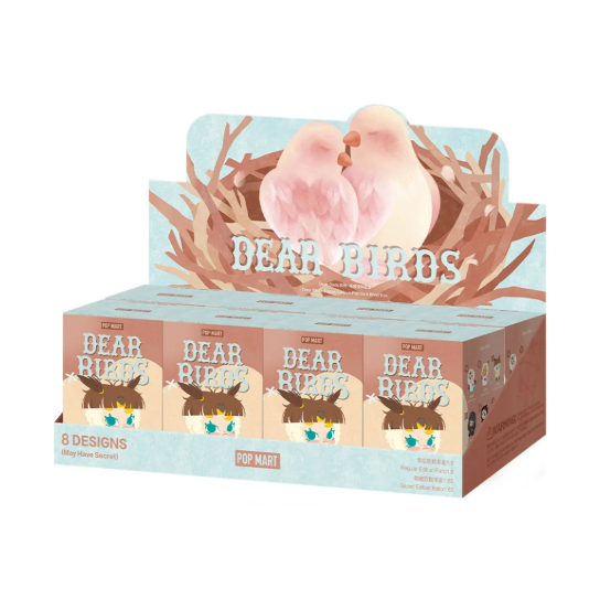 POP MART dear bird系列毛绒挂件盲盒