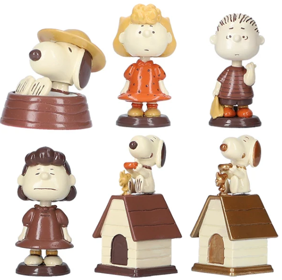 日本SHAKY PEANUTS snoopy natural color edition 3盲盒