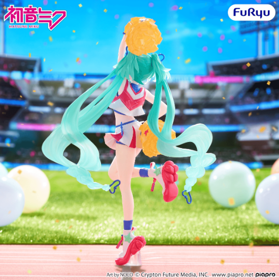 (PRE-ORDER 2027Q2) Hatsune Miku Muchute Figure -Cheerleader ver.-