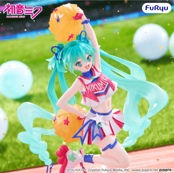 (PRE-ORDER 2027Q2) Hatsune Miku Muchute Figure -Cheerleader ver.-