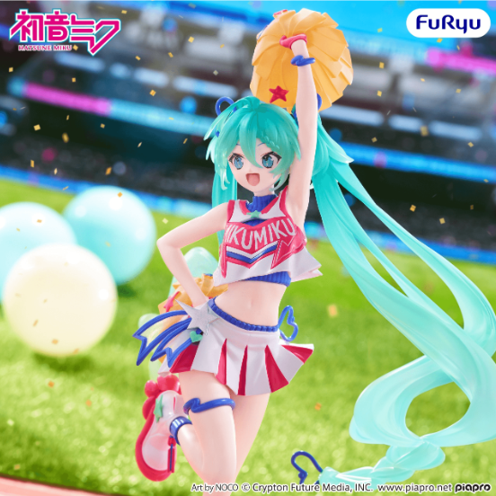 (PRE-ORDER 2027Q2) Hatsune Miku Muchute Figure -Cheerleader ver.-