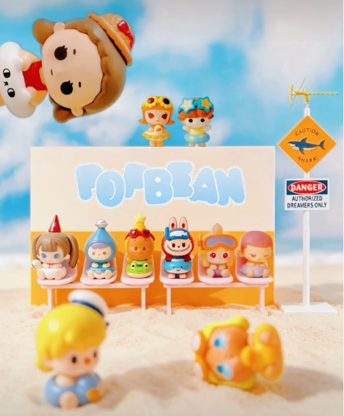 POP MART 海岛度假系列萌粒盲盒