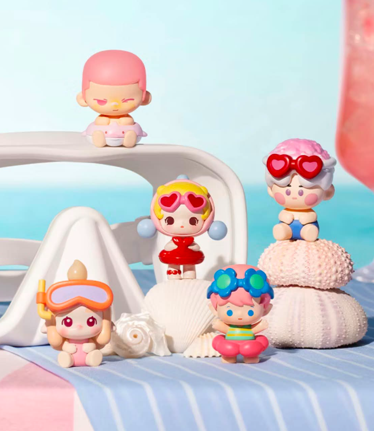 POP MART 海岛度假系列萌粒盲盒