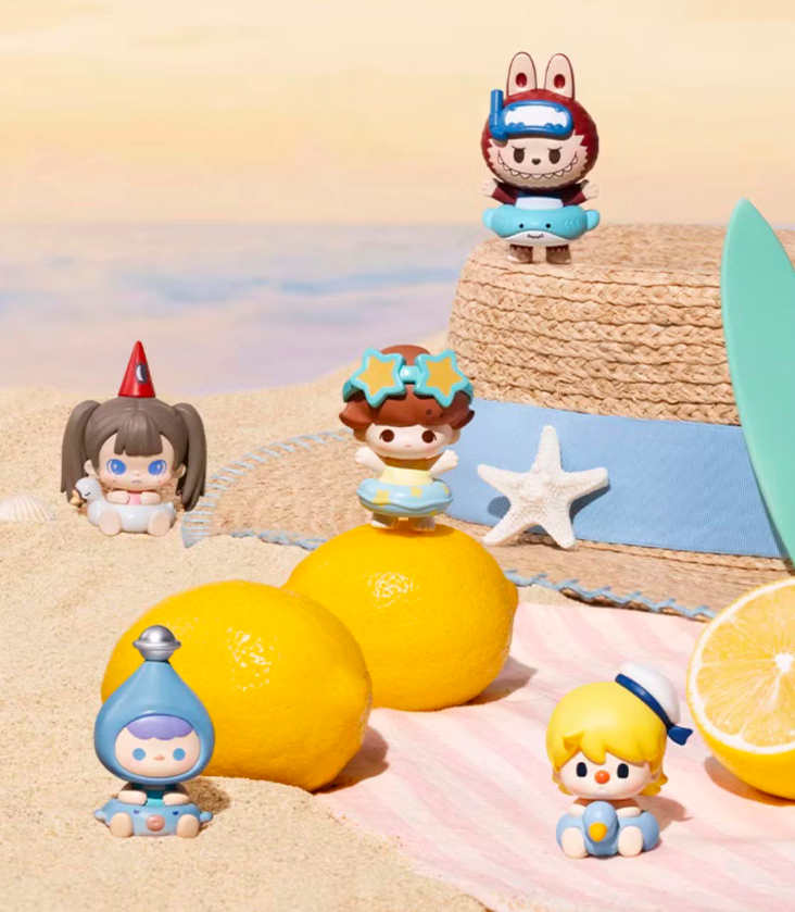 POP MART 海岛度假系列萌粒盲盒