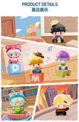 POP MART DIMOO WORLD × PIXAR联名系列公仔萌粒盲盒
