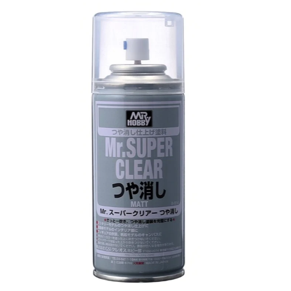 Mr. Hobby B514 Mr. Super Clear Matt 170ml (Spray)