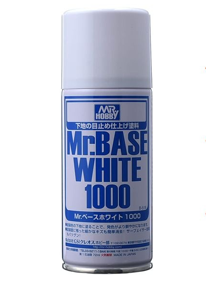 Mr Base B518 White Spray 1000