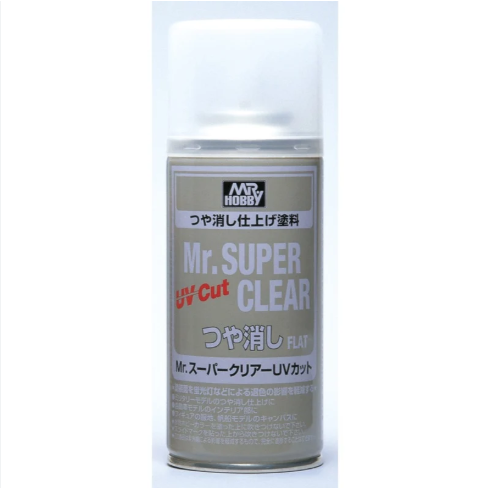 Mr Hobby B523 Mr Super Clear UV Cut Flat