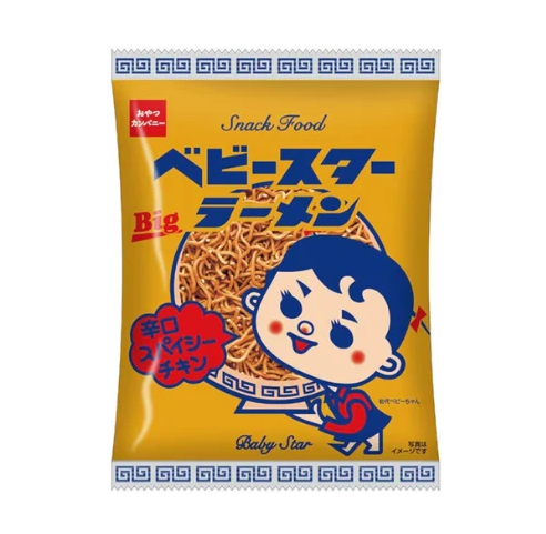 Baby Star 拉面辣味香辣鸡肉味