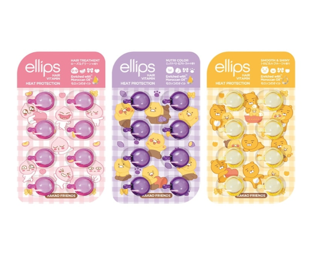 日本ellips X Kakao friends联名限定护发精油（8粒装）-（三款可选）