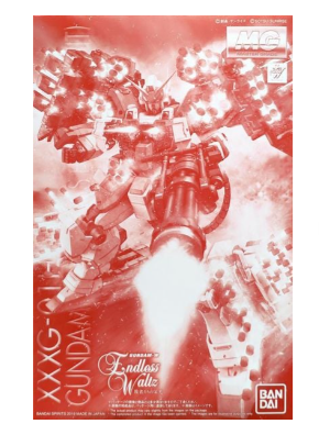 BANDAI MG Mobile Suit Gundam W EW - Master Grade GUNDAM HEAVYARMS (IGEL UNIT) EW Model Kit Figure