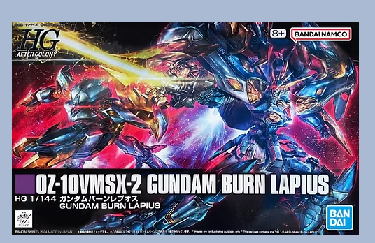P-Bandai HG 1/144 OZ-10VMSX-2 Gundam Burn Lapius