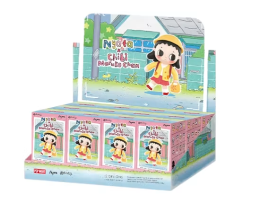 POP MART Nyoto x 樱桃小丸子手办盲盒
