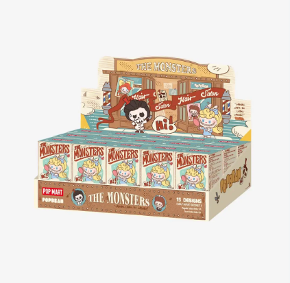 POP MART POP BEAN THE MONSTERS 理发系列萌粒盲盒