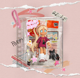 POP MART Peach Riot Carry the Music Series Block Pendant
