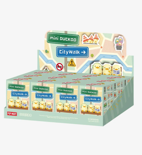 POP MART mini DUCKOO Citywalk系列盲盒