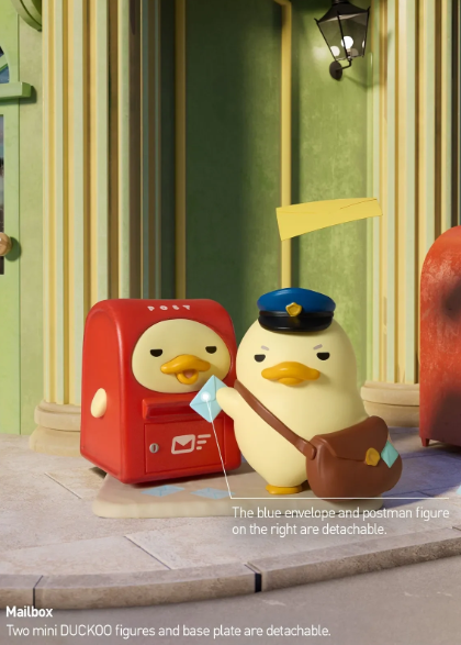 POP MART mini DUCKOO Citywalk系列盲盒