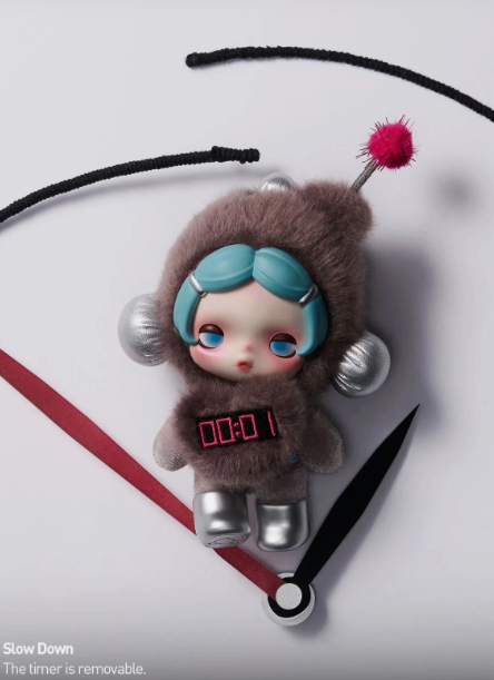 POP MART x θ Skullpanda Off Mode Series毛绒挂件盲盒