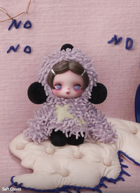 POP MART x θ Skullpanda Off Mode Series毛绒挂件盲盒