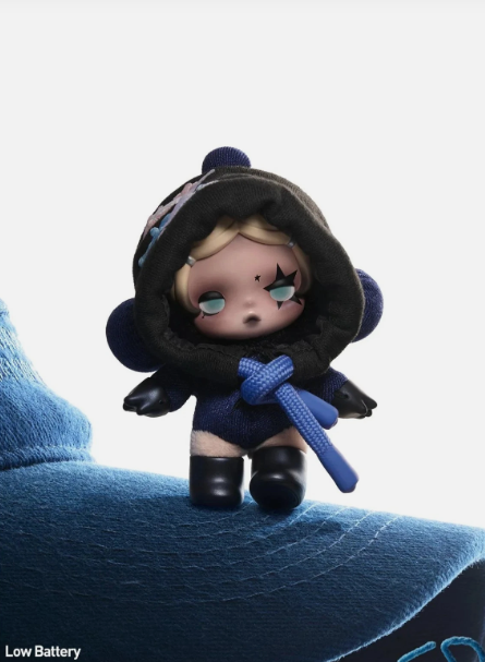 POP MART x θ Skullpanda Off Mode Series毛绒挂件盲盒