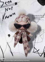 POP MART x θ Skullpanda Off Mode Series毛绒挂件盲盒