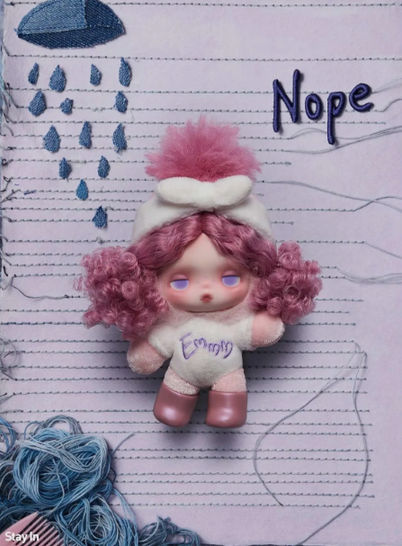 POP MART x θ Skullpanda Off Mode Series毛绒挂件盲盒