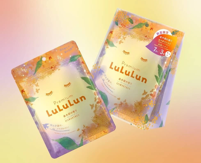 日本Premium Lululun限定金木犀保湿防紫外线面膜-7片