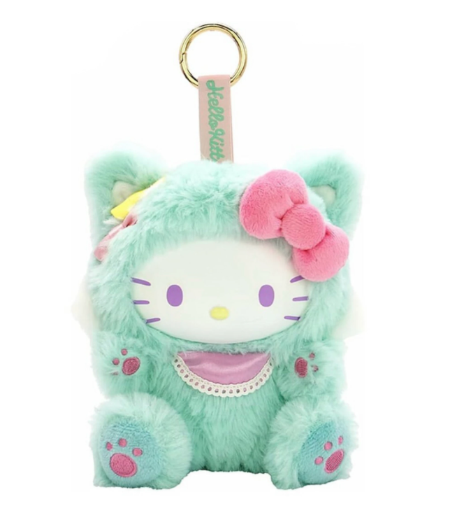 日本SANRIO Hello Kitty Fine Face Cats喵喵装挂件