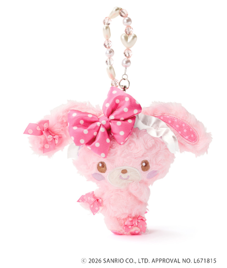 日本限定GRL X Sanrio Bonbon Ribbon挂件
