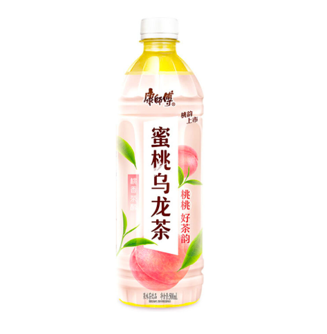 康师傅蜜桃乌龙茶-500ml