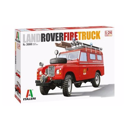 (PRE-ORDER COMING SOON) 1:24 LAND ROVER FIRE TRUCK