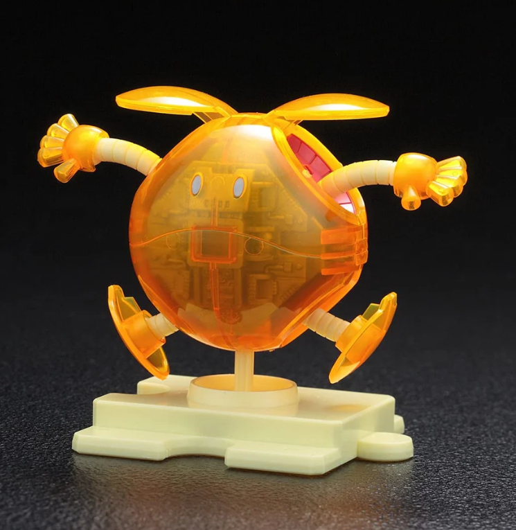 Gundam Base Haropla Haro Shooting Orange [Clear Color]