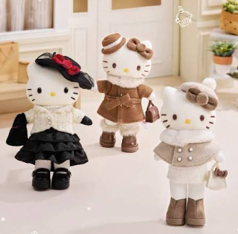 上海限定摩登假日长腿系列HELLOKITTY挂件-（多款可选）