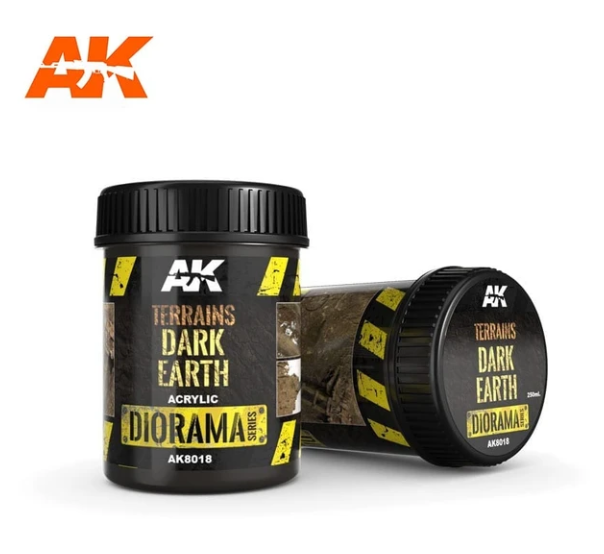AKI-AK8018 - AK Interactive Diorama Series Terrains Dark Earth
