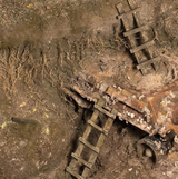 AKI-AK8018 - AK Interactive Diorama Series Terrains Dark Earth