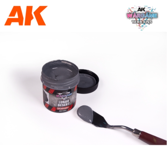 AKI-AK1224 Wargame Battle Ground Terrains Acrylic 100ml Lunar Desert