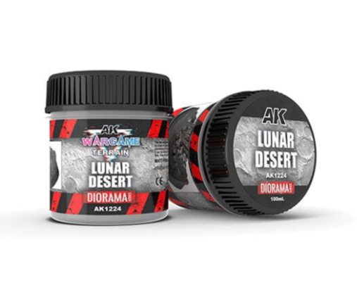 AKI-AK1224 Wargame Battle Ground Terrains Acrylic 100ml Lunar Desert