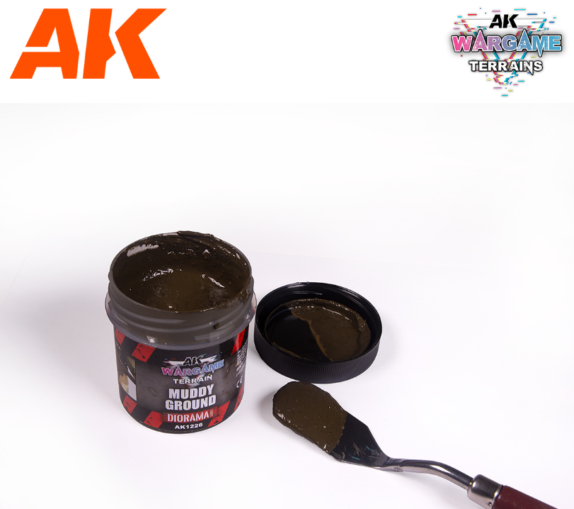 AKI-AK1226 Muddy Ground – Wargame Terrains