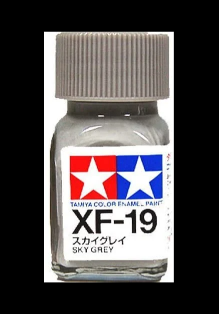 Tamiya 80319 Enamel Paint XF-19 Flat Sky Grey