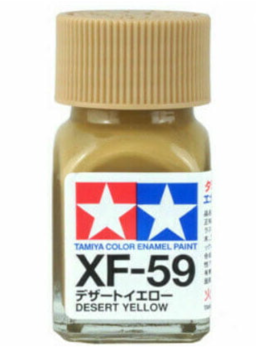 Tamiya 80359 Enamel Paint XF-59 Flat Desert Yellow