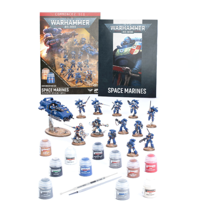Warhammer 40K - Space Marines - Orks - GETTING STARTED WITH SPACE MARINES