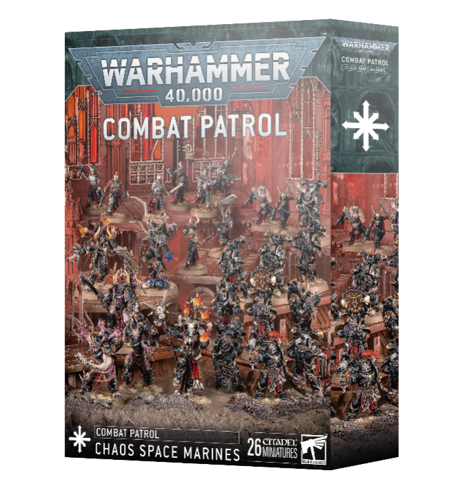 Warhammer 40K - Chaos Space Marines - COMBAT PATROL: CHAOS SPACE MARINES (10th Edition)