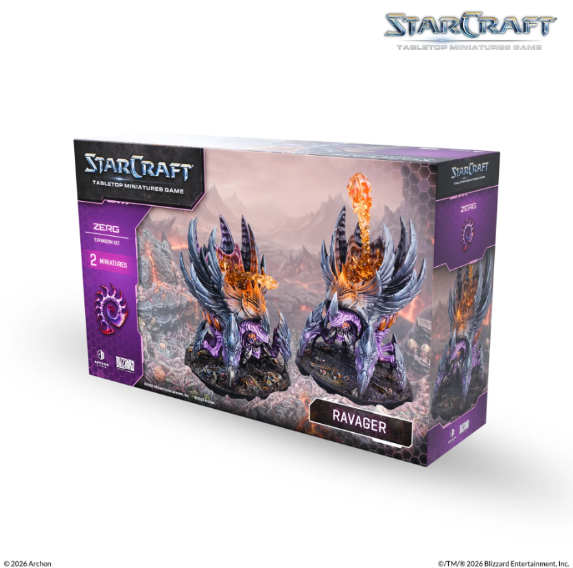 Archon Studio-StarCraft: Tabletop Miniatures Game - Zerg - Ravager Expansion Set