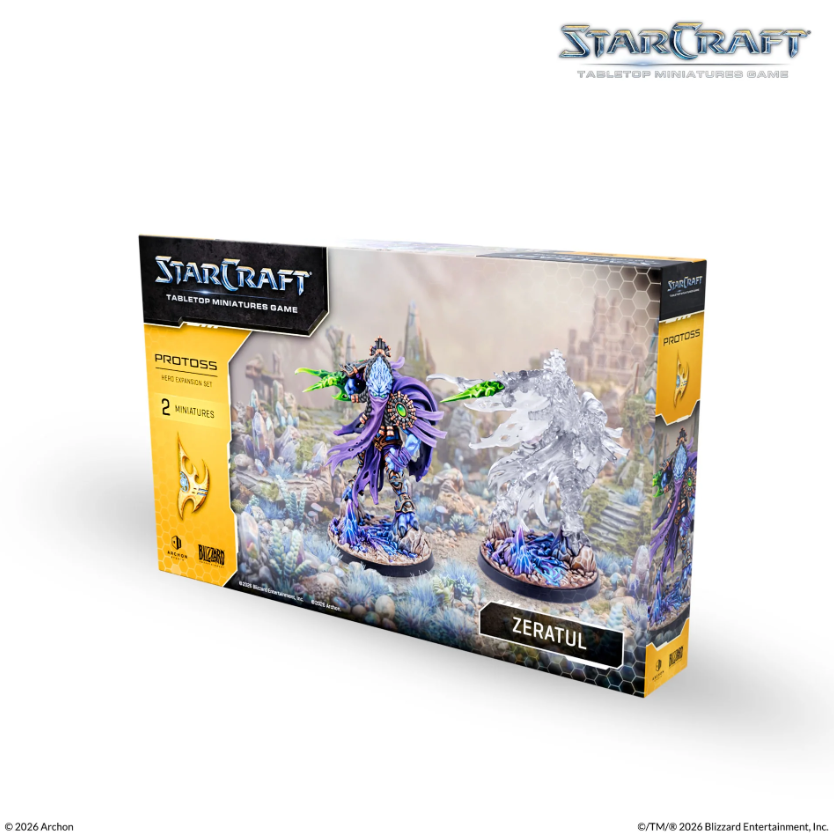 Archon Studio-StarCraft: Tabletop Miniatures Game - Protoss - Zeratul Hero Expansion Set