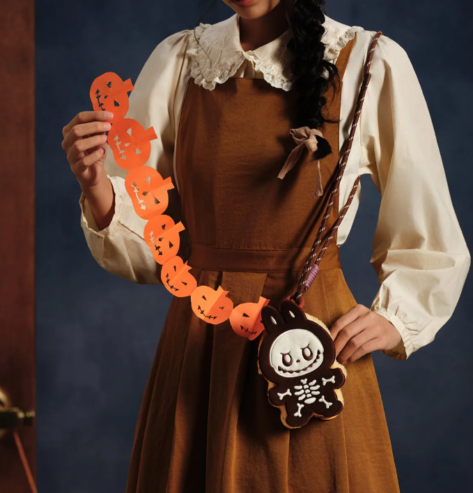 POP MART Spooky Bakehouse Series - Labubu Cookie Mini Bag