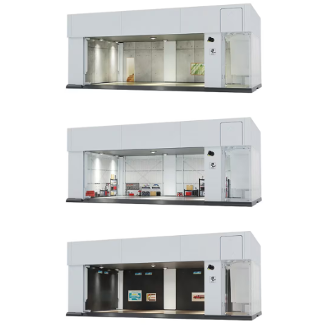 tomica GARAGE SILVER WHITE Standard Edition