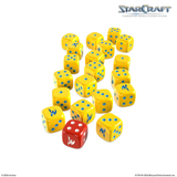 (PRE-ORDER 2027Q1) StarCraft: Tabletop Miniatures Game - Protoss - Custom Dice Set