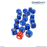 (PRE-ORDER 2027Q1) StarCraft: Tabletop Miniatures Game - Terran - Custom Dice Set